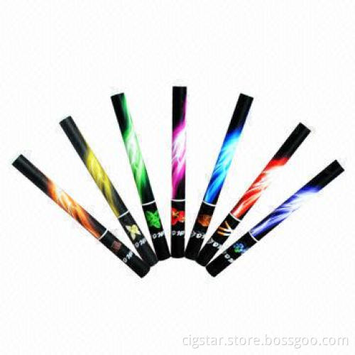 E-shisha Disposable E-cigarettes with Colored Design and OEM Orders Welcomed